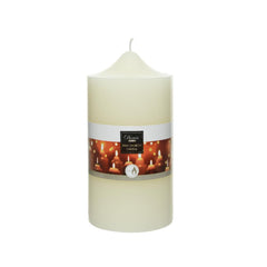 Decoris Church Wax Candle 10 x 20cm - White