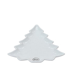 Kitchen Goods Porcelain Plate 19 x 20cm - Tree