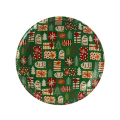 Decoris Plastic Round Deco Plate 35cm - Gifts