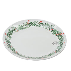 Kitchen Goods Porcelain Plate with Holly 26cm