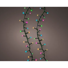 Lumineo Compact Twinkle 1000 Led String Lights 22.5m - Green/Soft Multicolour