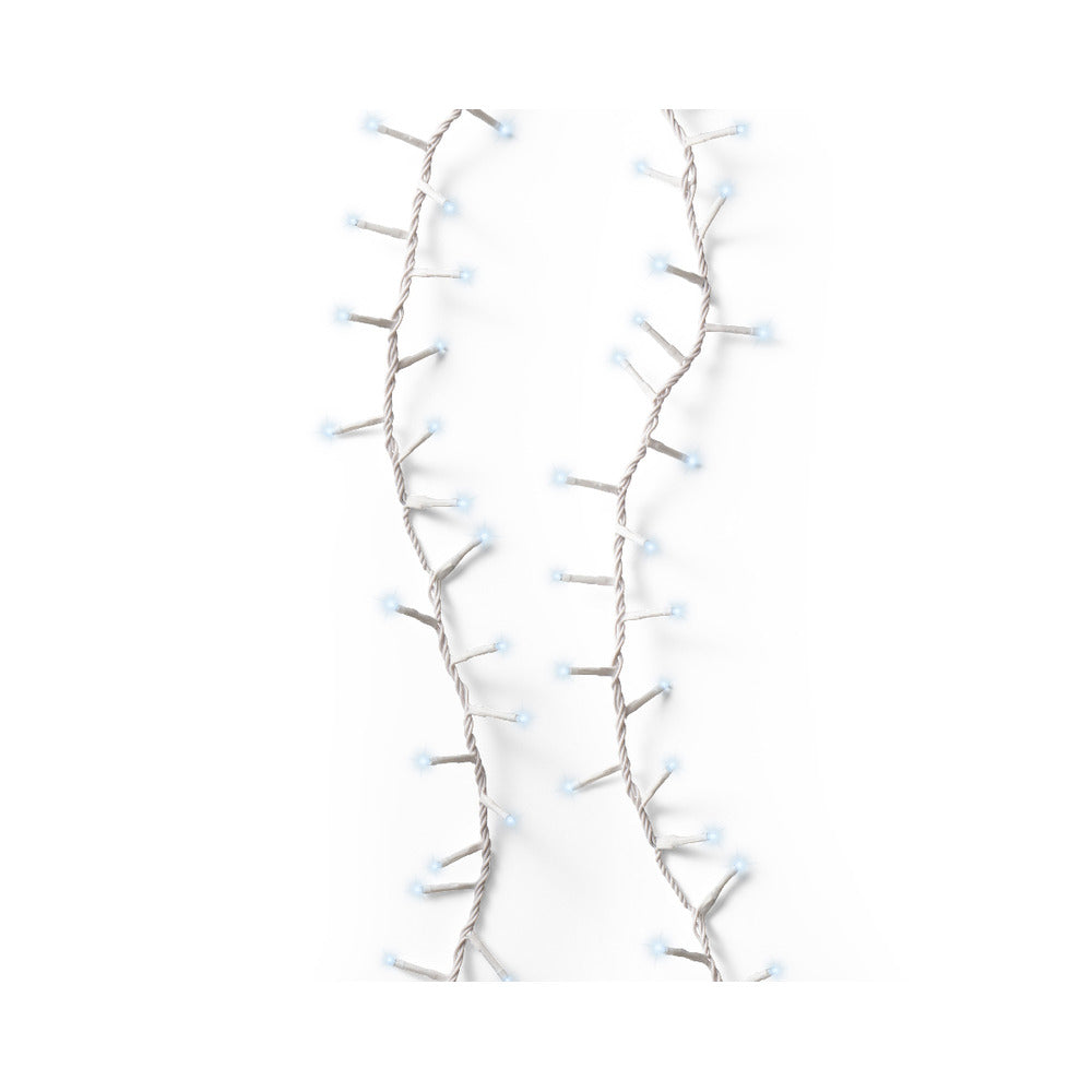 Lumineo Compact Twinkle 1000 Led String Lights 22.5m -  Transparent/Cool White