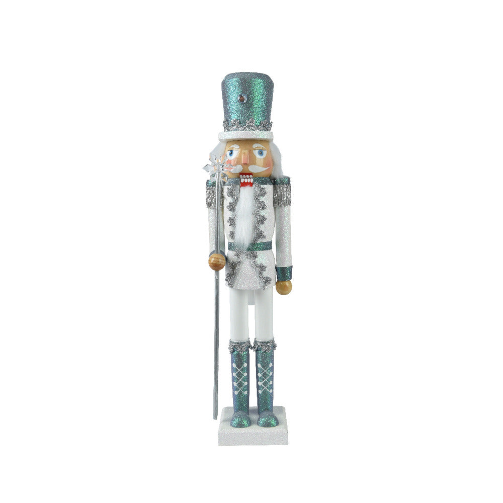 Decoris Pinewood Nutcracker 51cm - Iridescent,