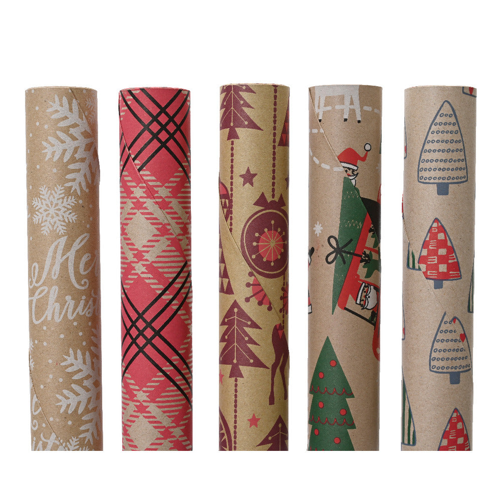 Decoris Gift Wrapping Paper 70 x 200cm - 5 Assorted,