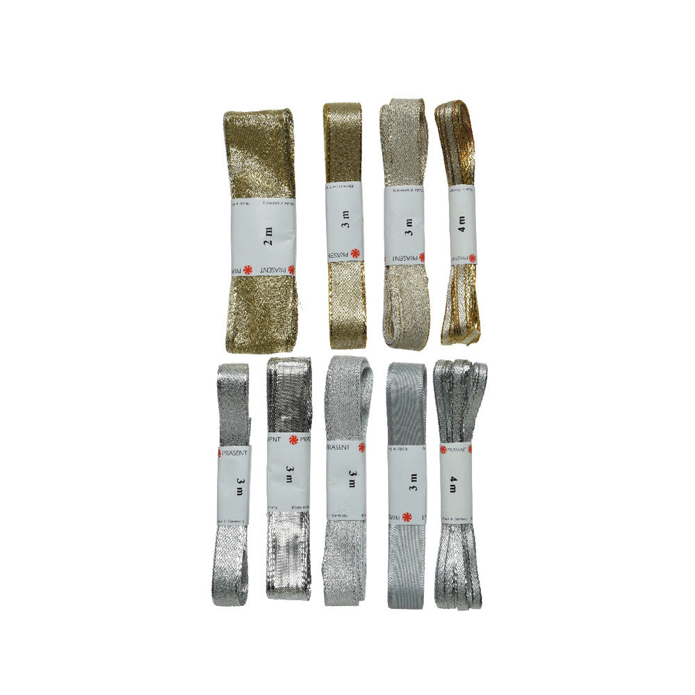 Decoris Polyester Ribbon 400cm - 9 Assorted,