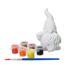Plastic Gnome Paint Set,