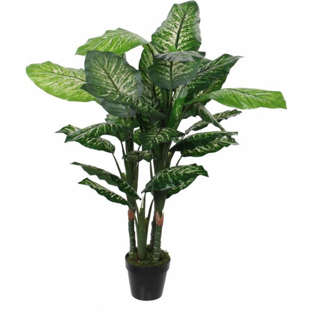 Mica Decorations Artificial Dieffenbachia Plant  - h120xd60cm,