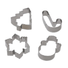 Homla Clach Cake Cutters Silver 4 Pcs.