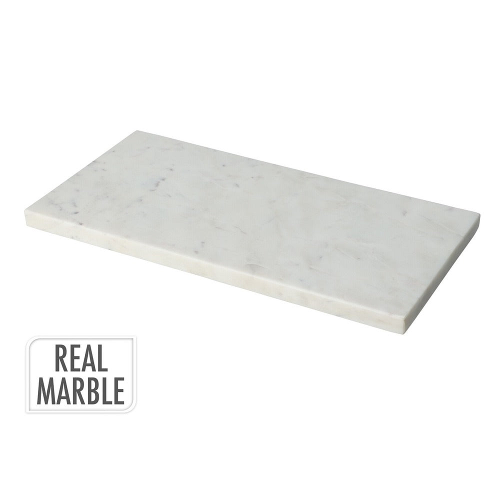 Marble board 30x10x1.5cm - White ,