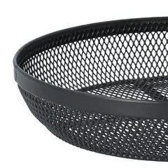 Homla Gridio Two-Story Basket  Black 31X26 cm