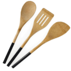 Homla Bambou Kitchen Accessories, 3 Pcs Natural 30X6 cm