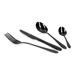 Homla Abele Cutlery Set Black 16 Pcs.