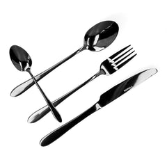 Homla Abele Cutlery Set Black 16 Pcs.