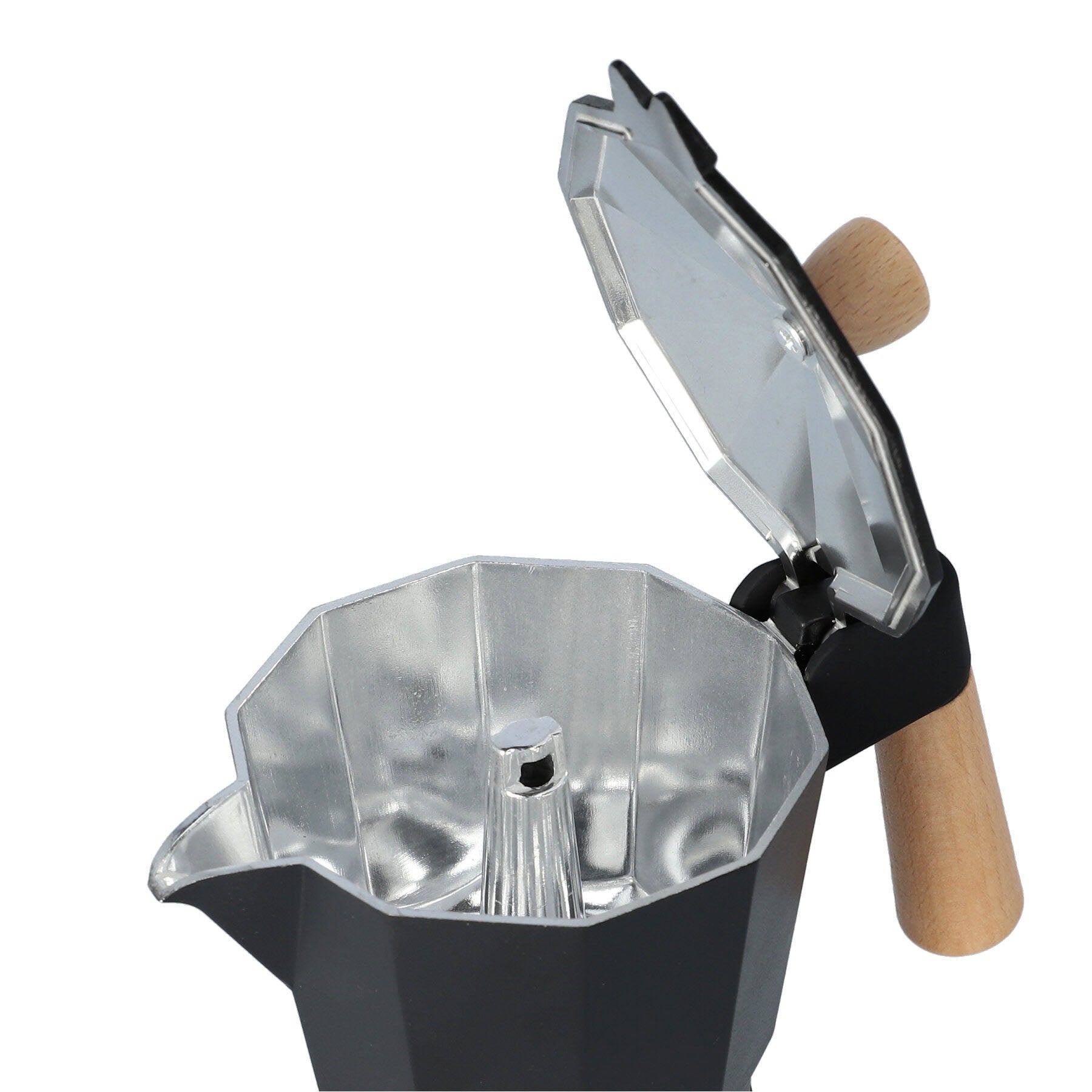 Homla Mia Mokka Coffee Maker Black 6 Cup