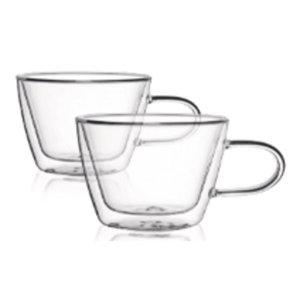 Homla Cembra Thermo Cups Transparent 0,28 L, 2 Pcs