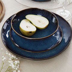 Homla Casper  Dinner Plate Navy Blue 27 cm