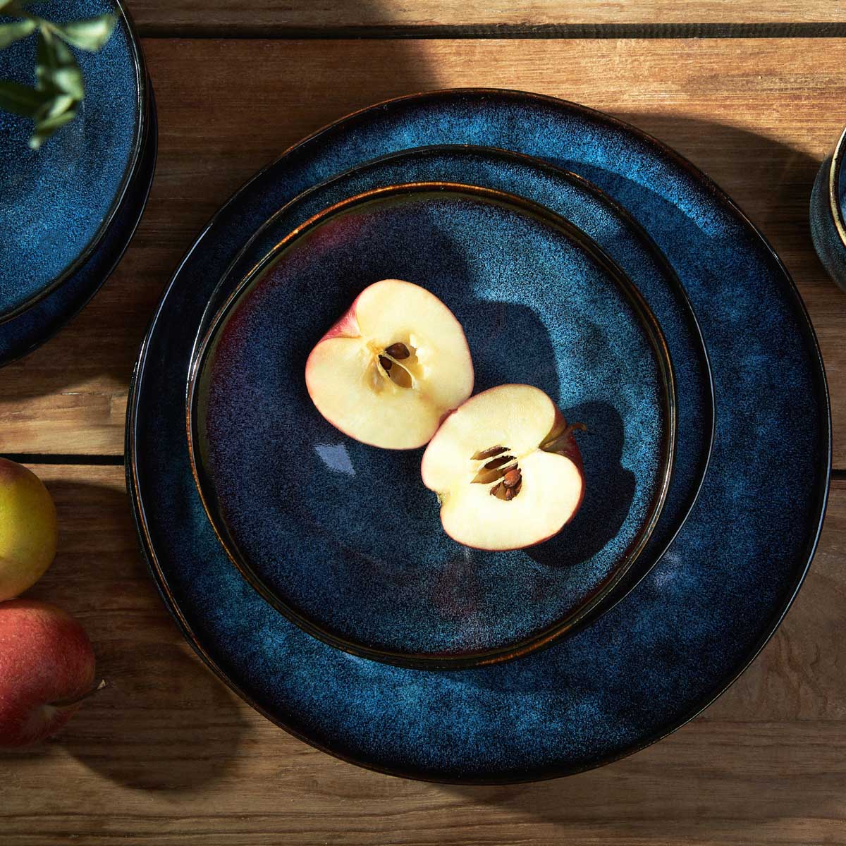 Homla Casper  Dinner Plate Navy Blue 27 cm