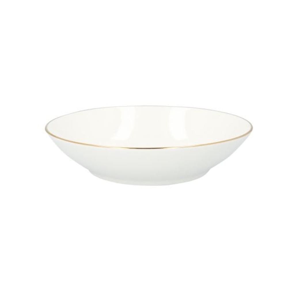 Homla Auro Deep Plate White 21 cm