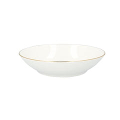 Homla Auro Deep Plate White 21 cm