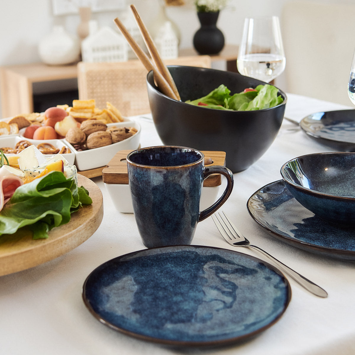 Homla Casper Mug Navy Blue 0,25 L