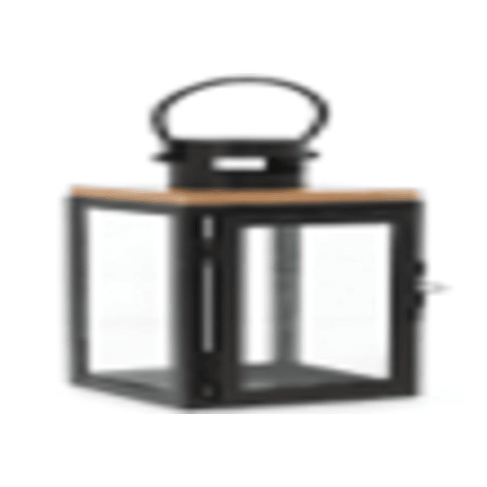 Homla Hogen Lantern Black 11X10X24 cm