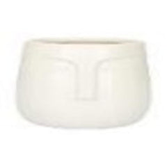 Homla Face Plant Pot White 10X11 cm