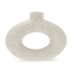 Homla Novo Vase White 19X5,5X21 cm