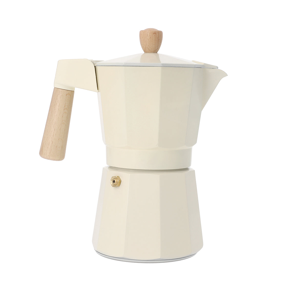 Homla Mia Mokka Coffee Maker Beige 6 Cup