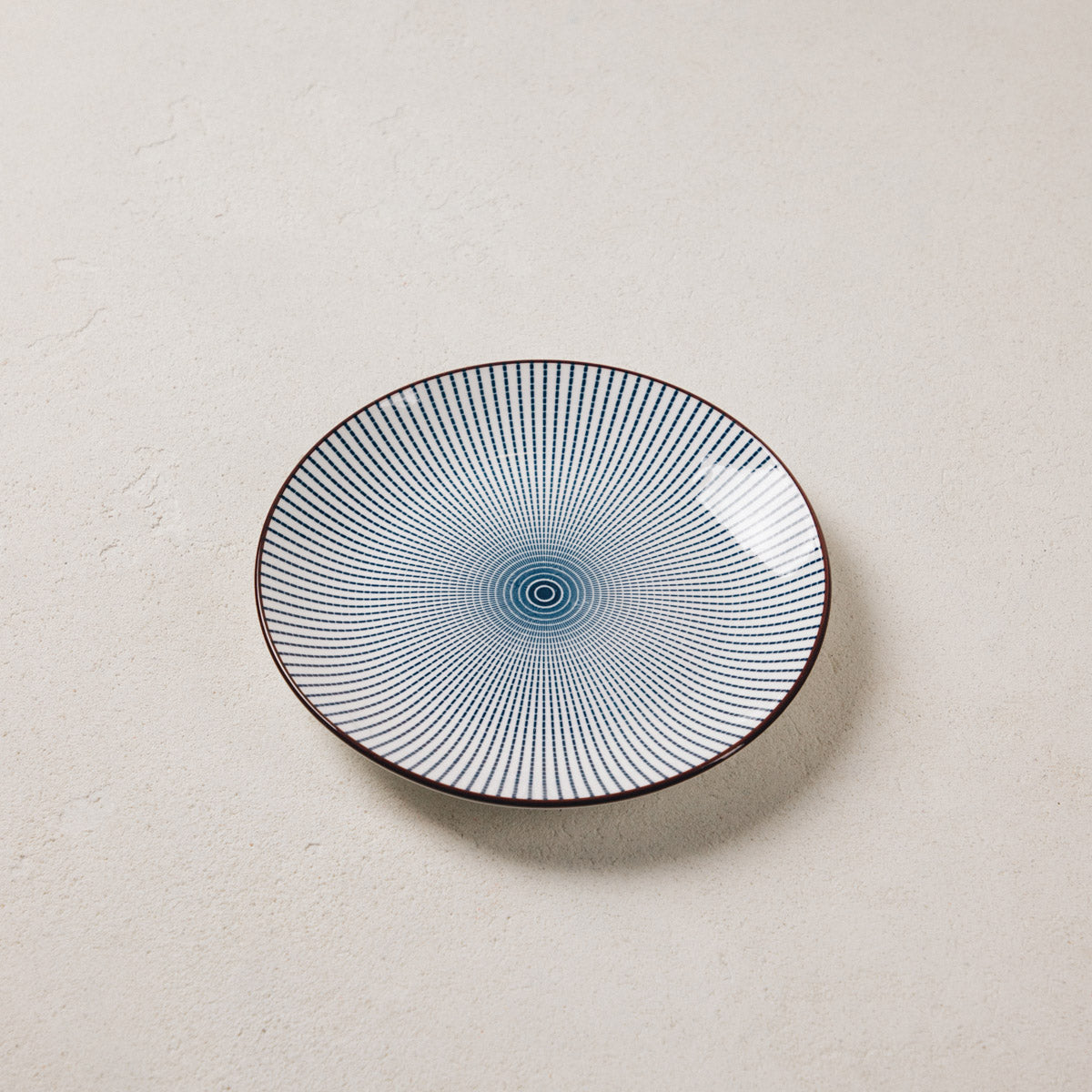 Homla Navia Plate Navy Blue 19 cm