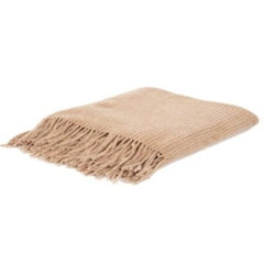 Homla Chenille Blanket Beige 130X190 cm