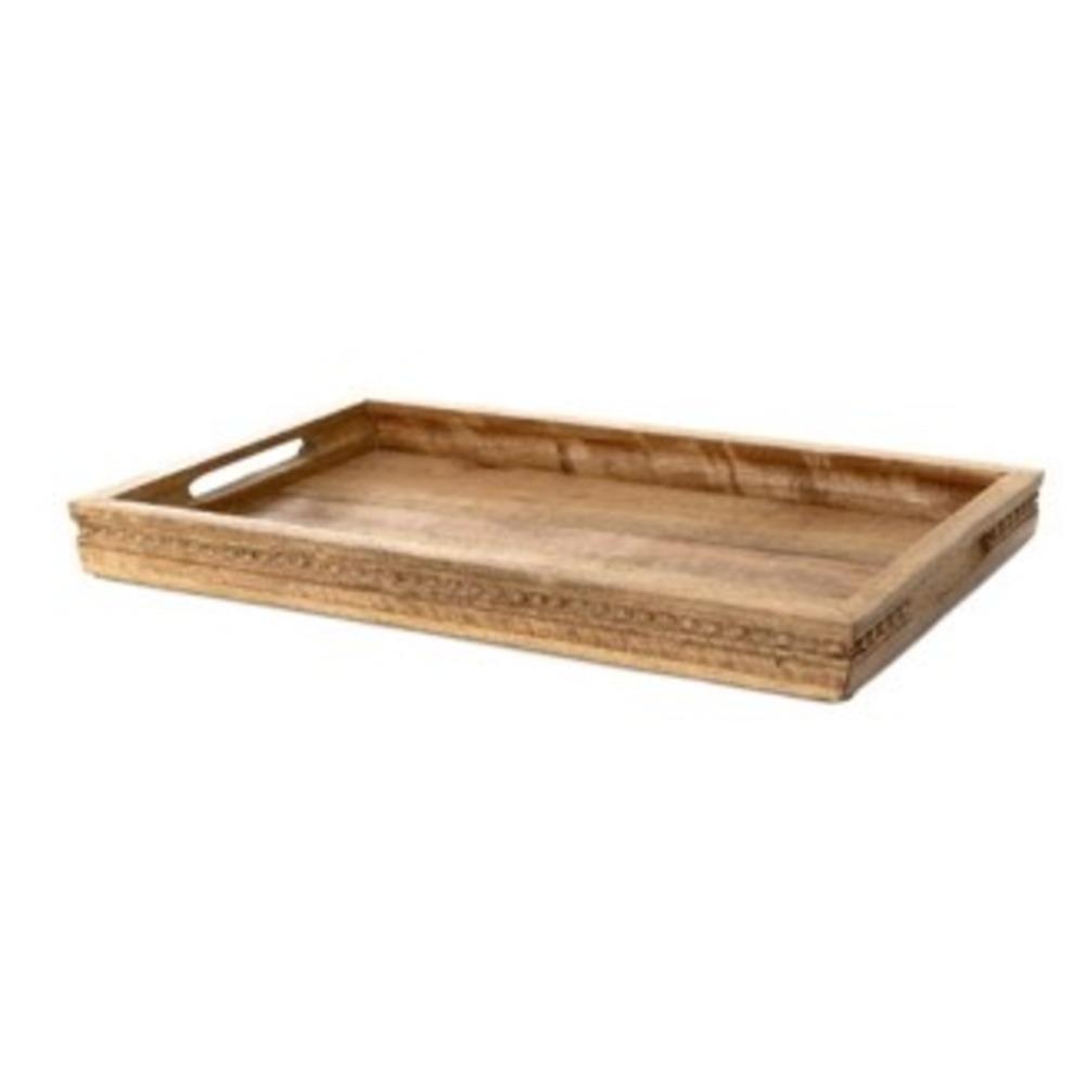 Homla Hamsa Decorative Tray Natural 41X26X6 cm