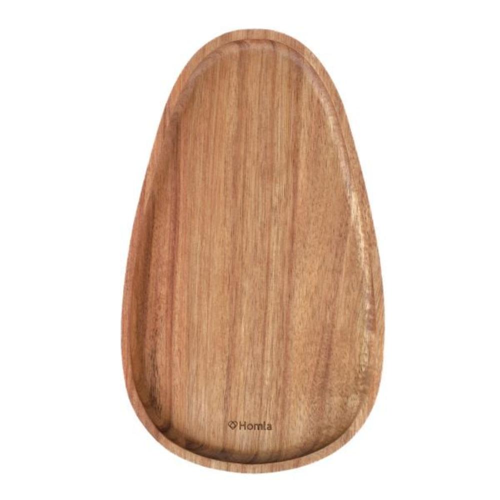 MOOKA TRAY NATURAL 24X14 CM
