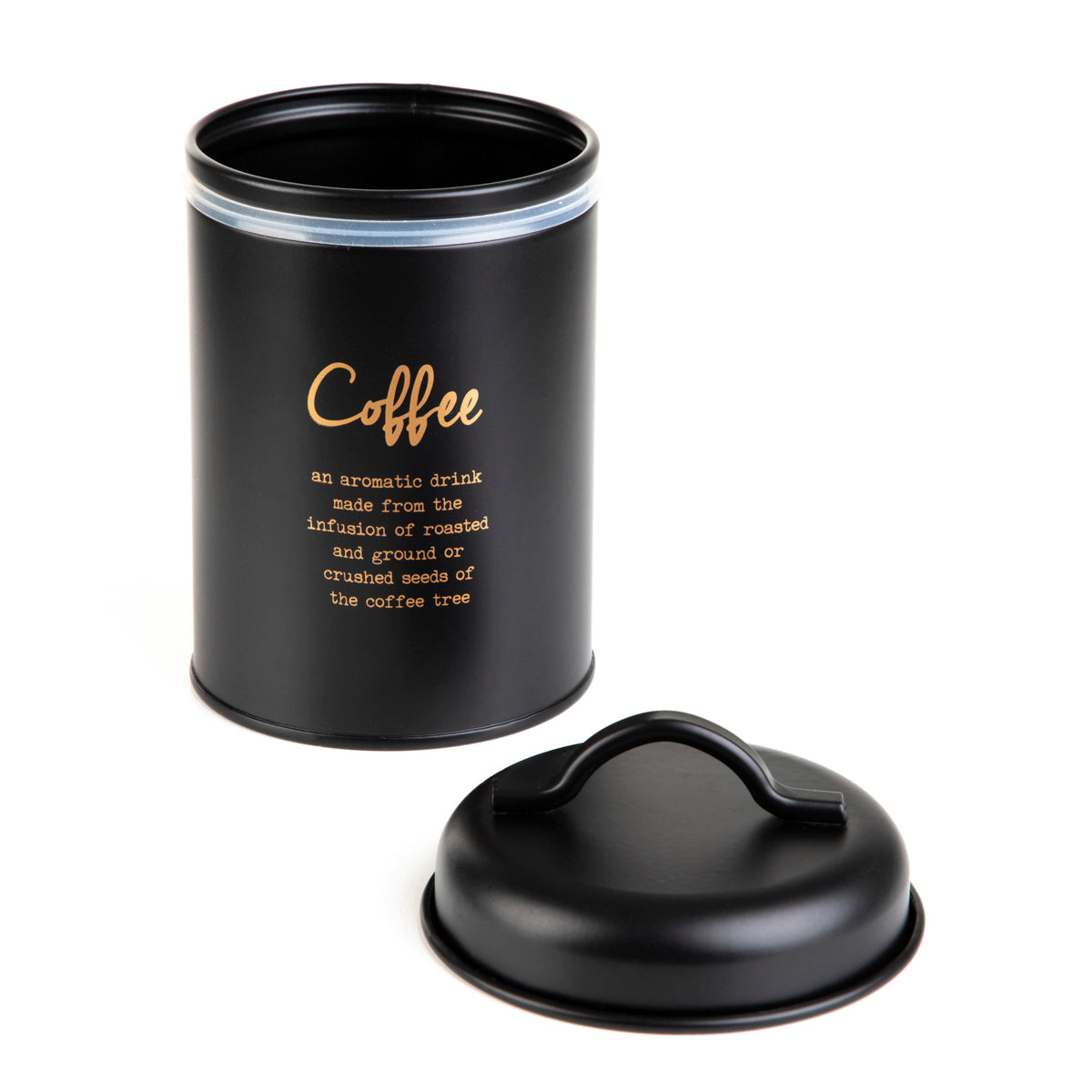 Homla Escille Container Black 14X10 cm