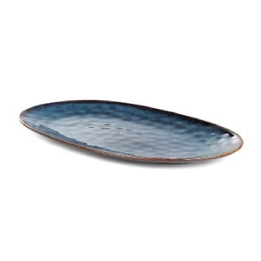 Homla Casper Serving Dish Navy Blue 24X40 cm