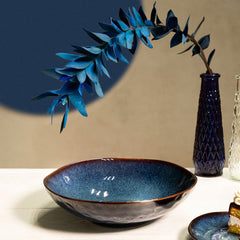 Homla Casper Bowl Navy Blue 26cm