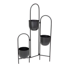 Homla Floero Pots Black 49X14X80 cm