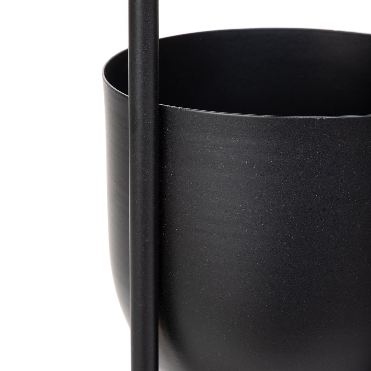 Homla Floero Pots Black 49X14X80 cm