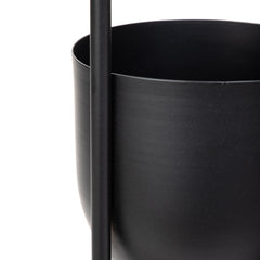 Homla Floero Pots Black 49X14X80 cm