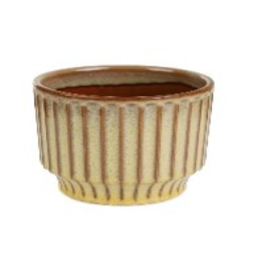 Homla Maya Pots Mustard 13,8X13,8X12,8 cm