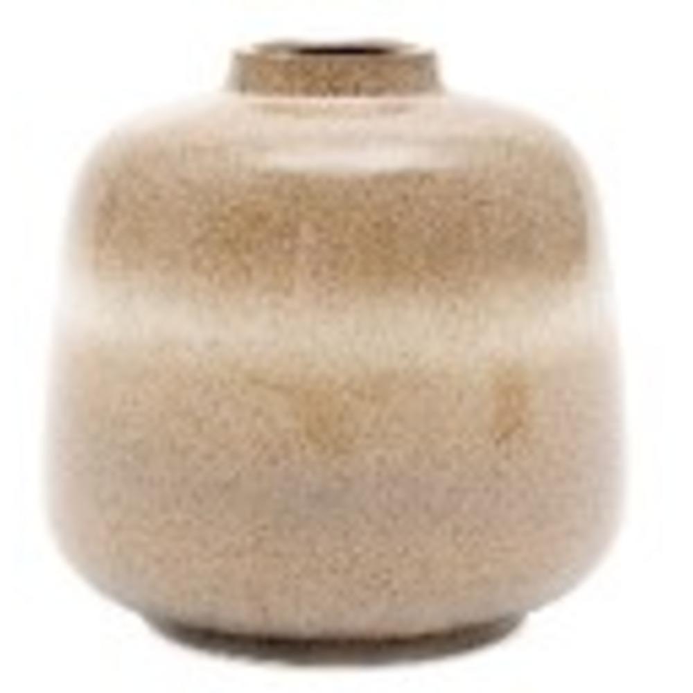 Homla Soleto Vase Brown 15,5X15,5X22 cm