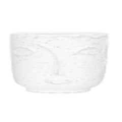 Homla Muka Vase White 11,5X11,5X15,5 cm