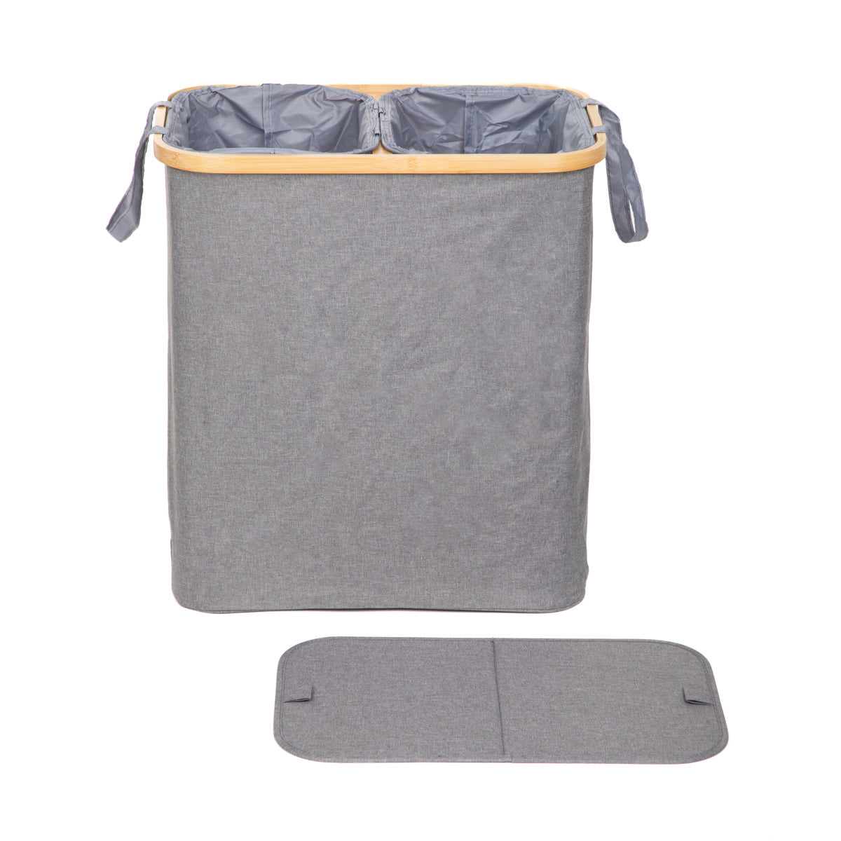 Homla Nellie Basket Grey 55.5*34.5*60