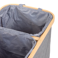 Homla Nellie Basket Grey 55.5*34.5*60