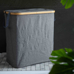 Homla Nellie Basket Grey 55.5*34.5*60