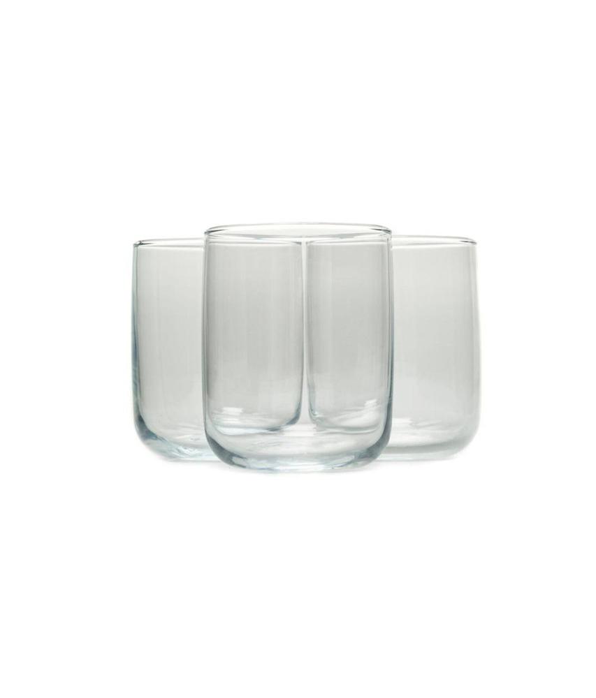 Pasabahce Iconic Water Glass Tumblers 280ml 3pcs