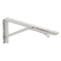Faldi 31.4 x 14cm Foldable Shelf Bracket - White