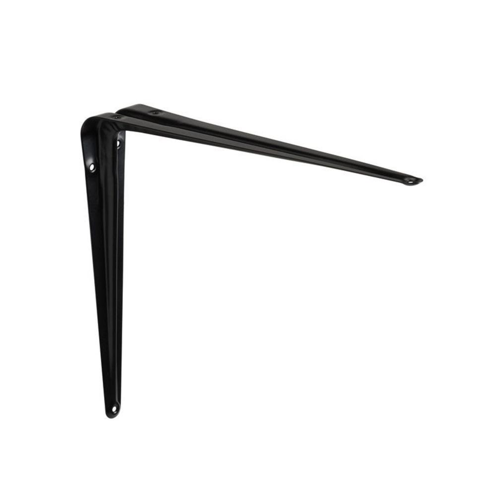 Normo 25 x 30cm Shelf Bracket 20kg - Black