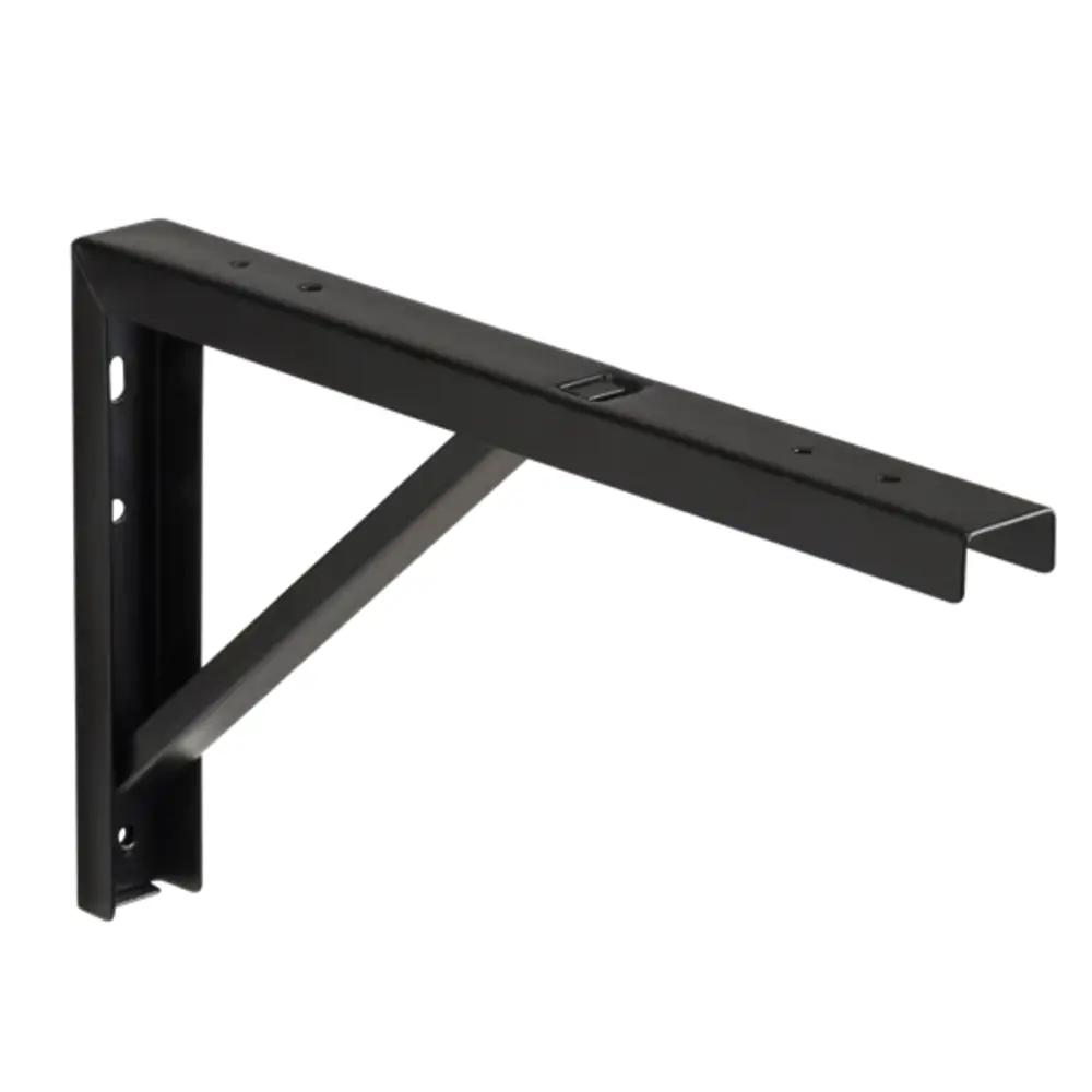 Forta 18 x 30cm Shelf Bracket 60kg - Black