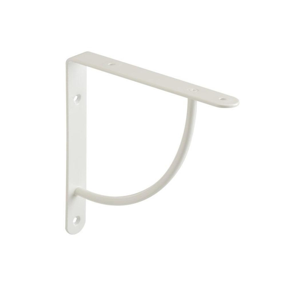 Bi Bop 18 x 18cm Shelf Bracket 30kg - White