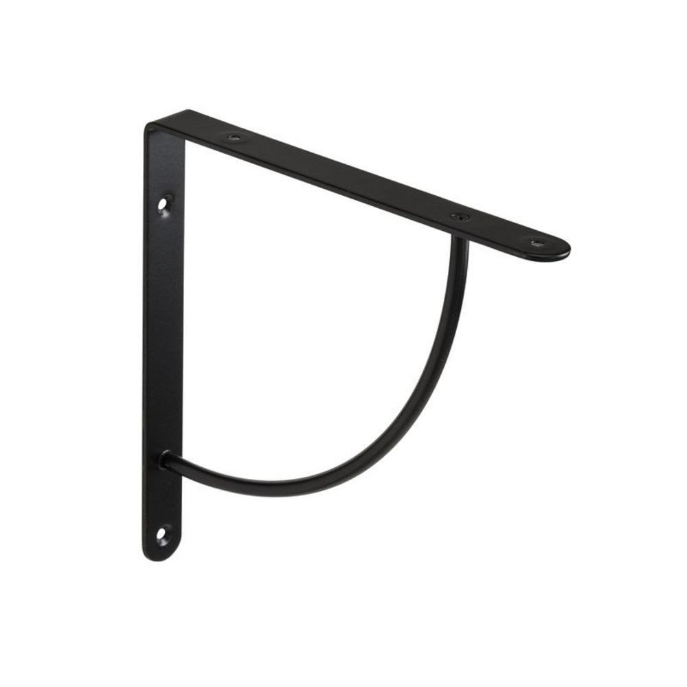 Bi Bop 23 x 23cm Shelf Bracket 40kg - Black